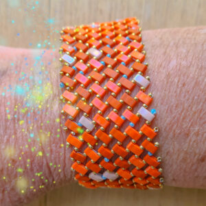 Bracelet manchette en Tila